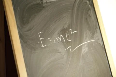 Energy formula Stock Photos