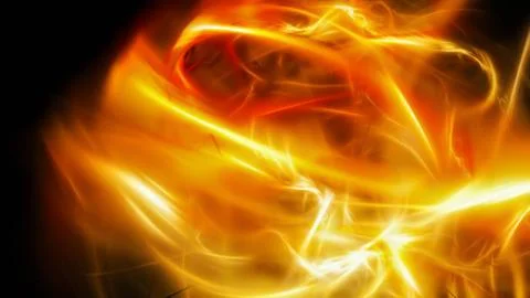 Energy hot flames Stock Illustration