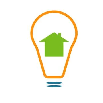 Energy in the house Stock Illustration