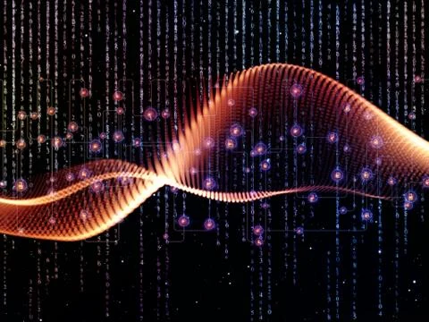 Energy of Integers 스톡 일러스트