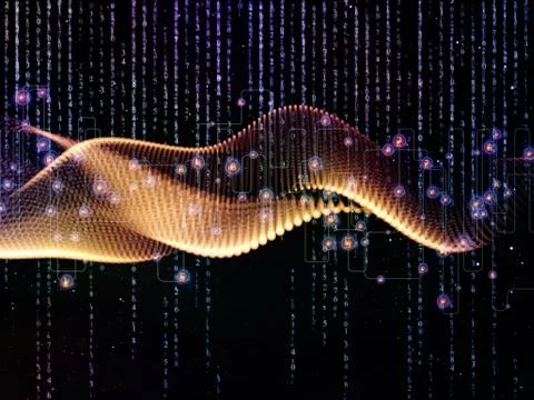 Energy of Integers 스톡 일러스트