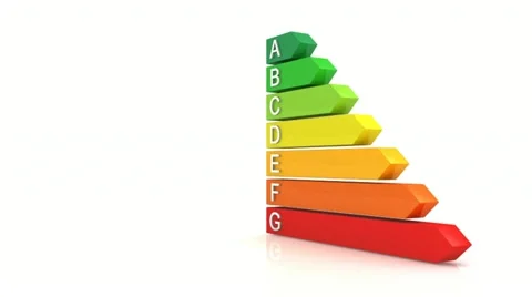 Energy level arrow right Stock Footage 10911617