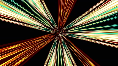 Energy Light Rays Flickering Moving Stock Footage 62421751