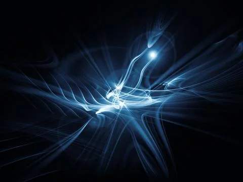 Energy of Light Waves 스톡 일러스트