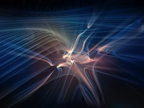 Energy of Light Waves 스톡 일러스트