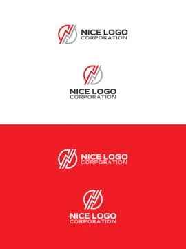 Energy lightning logo Illustrazione stock