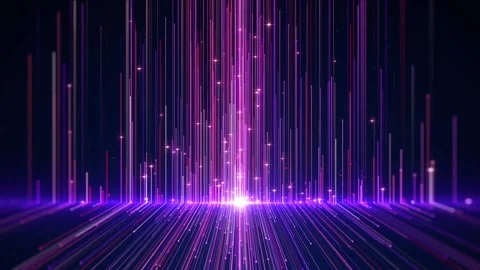 Energy lights core streaming abstract background Video stock 201011125