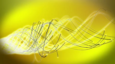 Energy Lines - Motion Background 89 (HD) Stock Footage 11059215