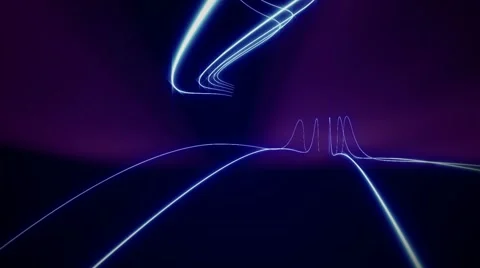 Energy lines seamless background Stock Footage