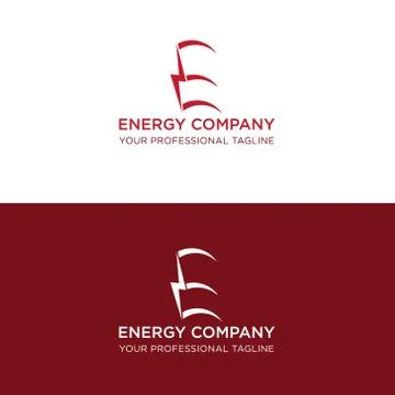 Energy logo design Stock Illustration