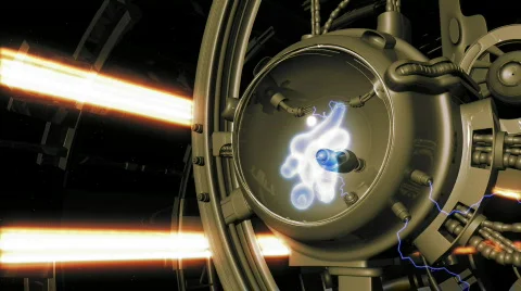 Energy Machine (HD1080) Stock Footage