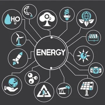 Energy management Stock Illustration