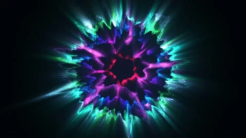 The energy mandala Stock Footage 95992250