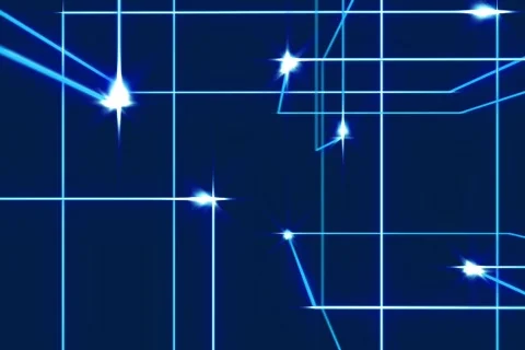 Energy net - digital animation Stock Footage 117994