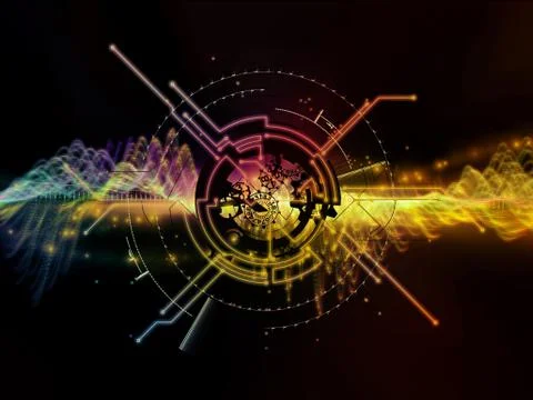 Energy of Network 库存插图