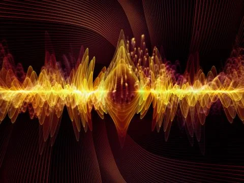 Energy of Oscillation Stock Illustration