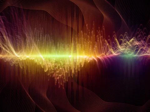 Energy of Oscillation Stock Illustration