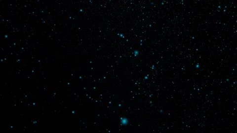 Energy Particle Flytrough Stock Footage 123394523