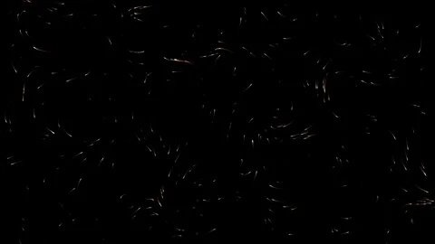 Energy particles moving randomly Stock Footage 82545004