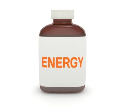 Energy Pills Stock Illustration