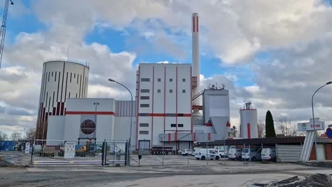 Energy Plant Stock Footage 265590878