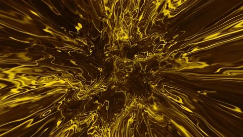 Energy plasma gold Stock Footage 201011103