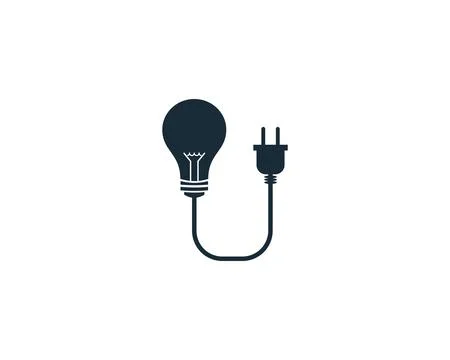Energy Power Icon Vector Logo Template Illustration Design Stock Illustration