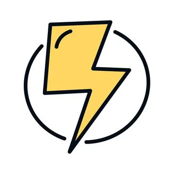 Energy power ray Stock Illustration
