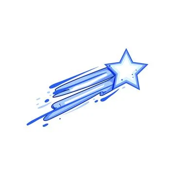 Energy projectile game cartoon vector illustration Stock Illustration