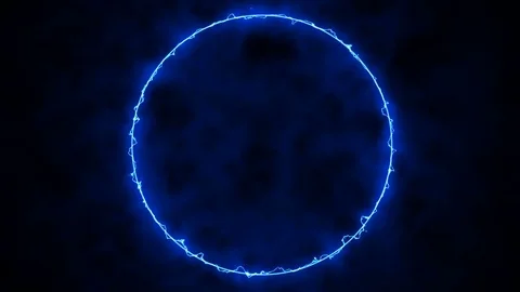 Energy Ring. Loop Video stock 75683637