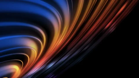 Energy rings, vortex of neon Light. 4K video Stock Footage 321461589