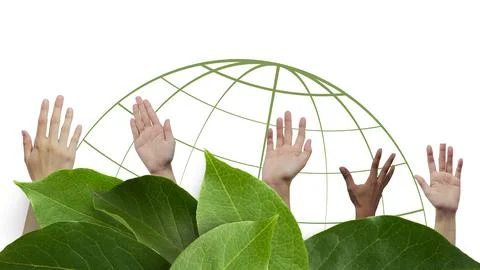 Energy saving background nature conservation concepts and future alternative Stock Illustration