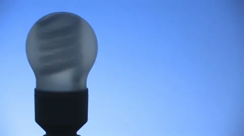 Energy-saving bulb, backlight 2 Stock Footage 11609505