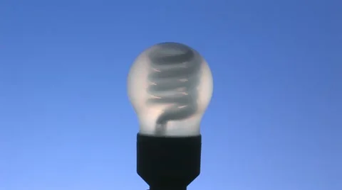 Energy-saving bulb backlight 3 Stock Footage 11609559