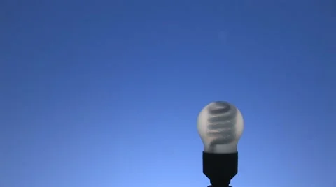 Energy-saving bulb backlight 4 Stock Footage 11609572