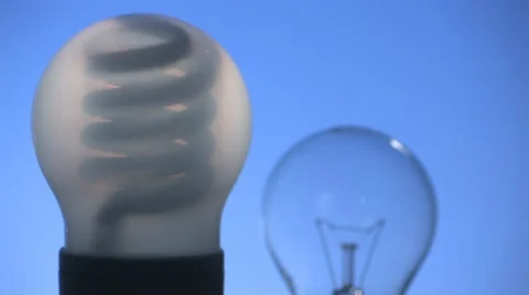 Energy-saving bulb off Stock-Footage 11609579