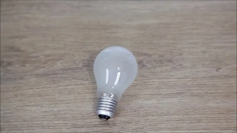 Energy saving bulb Stock Footage 77097457