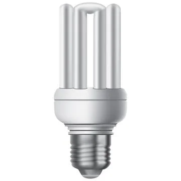 Energy saving bulb Stock Illustration