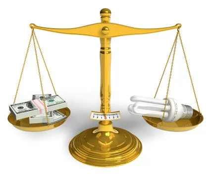 Energy saving concept Stock Illustration