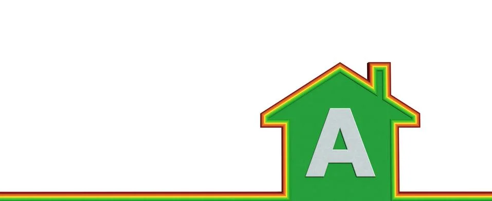 Energy saving concept isolated version Illustrazione stock