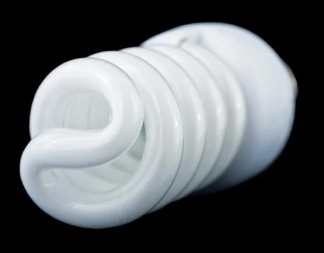 Energy saving electric bulb Stock Photos