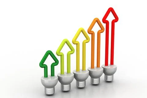 Energy saving fluorescent Free Stock Illustration