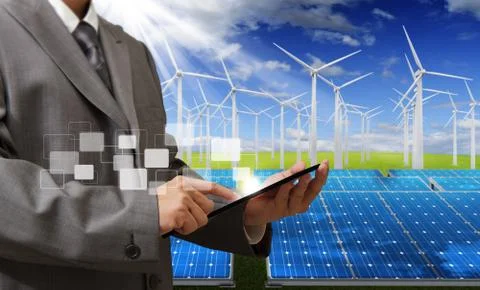 Energy saving Stock Illustration