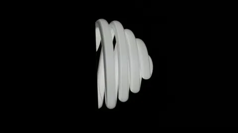 Energy saving lamp Stock Footage 11132030