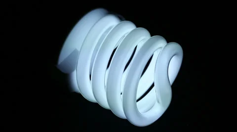 Energy saving lamp Stock Footage 33601901