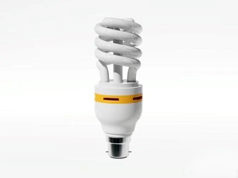 Energy saving lamp Illustrazione stock