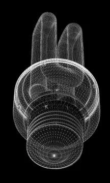 Energy saving lamp Stock Illustration