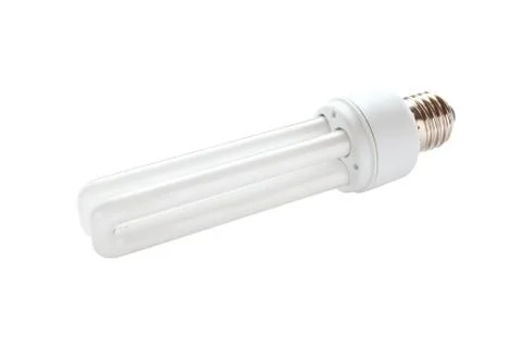 Energy saving lamp Stock Photos