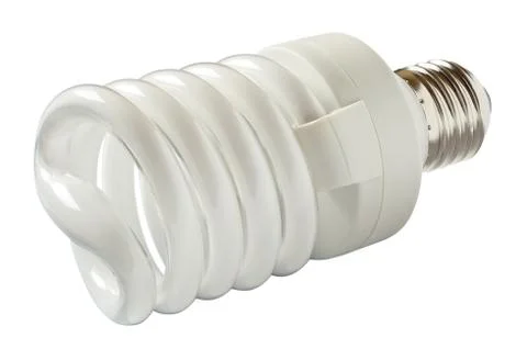 Energy saving lamp. Stock Photos