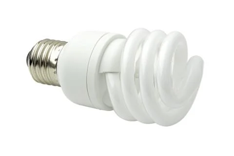 Energy saving lamp. Stock Photos